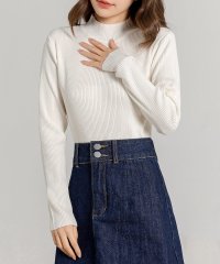 TeddyShop/レディース タートルネックリブニットトップス/505813929