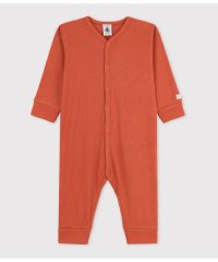 PETIT BATEAU/コットンリヨセル足なしロンパース/505833682