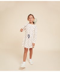 PETIT BATEAU/チュビックプリント長袖ワンピース/505833724