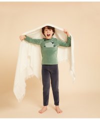 PETIT BATEAU/ベロアプリント長袖パジャマ/505833759