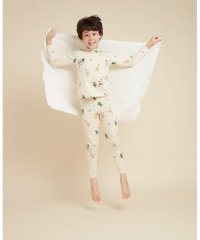 PETIT BATEAU/裏起毛プリント長袖パジャマ/505833768