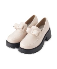csT&P/シーエス ティーアンドピー csT&P ＼抗菌・消臭／リボン付きローファーパンプス/505834054