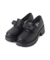 csT&P/シーエス ティーアンドピー csT&P ＼抗菌・消臭／リボン付きローファーパンプス/505834054