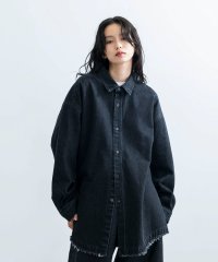 JUNRed/ヴィンテージデニムマキシシャツ/505834651