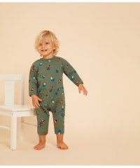 PETIT BATEAU/プリントスウェットロンパース/505834670