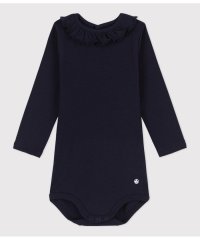 PETIT BATEAU/衿つき長袖ボディ/505811235