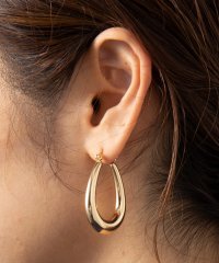 MAISON BREEZE/【MAISON BREEZE】メタルモチーフ フープピアス アクセサリー ティアドロップ 合金 オケージョン 結婚式 KNF049/505816363