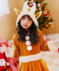 OSYAREVO/オシャレボ OSYAREVO 【ネット限定】キッズ コスプレ クリスマストナカイ ワンピース/505834788