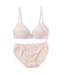 petit marie/パリーゼ Palissee ノンワイヤーパステルフラワープリントブラ＆ショーツ【返品不可商品】/505837120