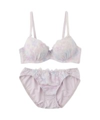 petit marie/パリーゼ Palissee パステルフラワープリント3/4モールドカップブラ＆ショーツ【返品不可商品】/505837124
