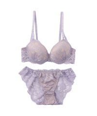 petit marie/パリーゼ Palissee 【E・Fカップ】シアーレース3/4モールドカップブラ＆ショーツ 【返品不可商品】/505838110