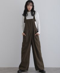PourVous/プールヴー PourVous ベイカーワイドサロペットパンツ/505830147
