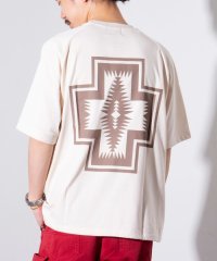 GLOSTER/【PENDLETON/ペンドルトン】バックプリント ラグランTシャツ ドロスト/505834081