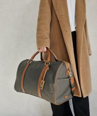 UNGRID bag/アングリッド Ungrid 牛革×ナイロン ラージボストンバッグ（旅行用キャリーオン）/505834154