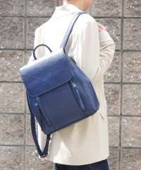 ninon/フロージュ florge 【3種類展開】【2WAY】改良版ショルダーバッグになるヴィーガンレザーリュックサック Cタイプ/505838540