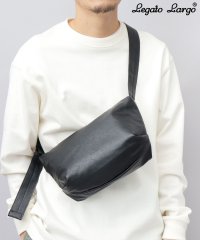 AMS SELECT/レガート ラルゴ Legato Largo ハンモック ミニショルダーバッグ フェイクレザー 軽量 肩楽 ウォッシャブル シンプル 休日 旅行/505838552