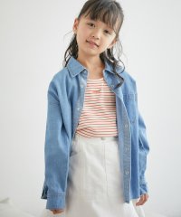 ROPE' PICNIC　KIDS/【KIDS】ミニロゴ刺繍入りボーダータンクトップ/リンクコーデ/505839569