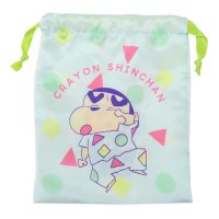 cinemacollection/シネマコレクション cinemacollection クレヨンしんちゃん 巾着袋 リボン巾着 パジャマ柄 スモールプラネット 小物入れ ギフト かわいい アニメ/505837454