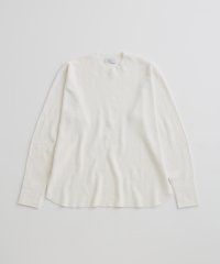 ADAM ET ROPE'/コットンリネン スムース ニット プルオーバー / UNISEX/505837625