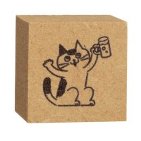 cinemacollection/ハンコ お猫ライフスタンプ 飲み会 デコレ ラッピング プレゼント デコレーション キャラクター グッズ /505839239