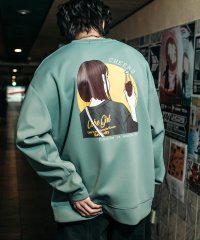 Rocky Monroe/トレーナー スウェット プルオーバー メンズ レディース プリント オーバーサイズ ビッグシルエット ダンボールニット ストレッチ ゆったり ゆるカジ カジュア/505840863