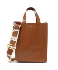 MARNI/マルニ ハンドバッグ ショルダーバッグ ミュゼオ 2WAY ブラウン ブラウン レディース MARNI SHMP0039U1 LV639 00M66/505840870