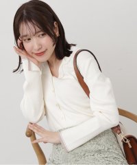 N Natural Beauty Basic/バイカラー総針カイキンニット/505842615