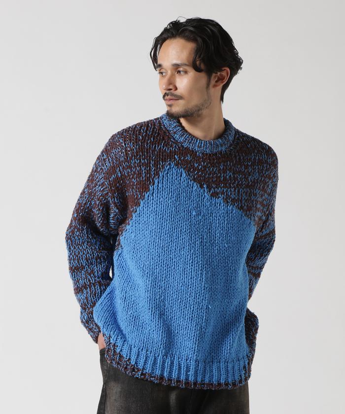 YOKE/ヨーク/Intarsia Crewneck Sweater ニット YOKE/ヨーク/Intarsia Crewneck Sweater | GARDEN（ガーデン