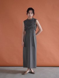 petirobe/プチローブ petirobe フラワーレースノースリーブワンピース/505843022