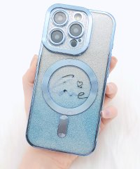 Lace Ladies/レースレディース Lace Ladies ラメグラデーションカラーiPhoneケース/505829992