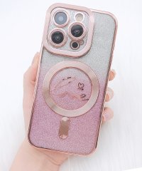 Lace Ladies/レースレディース Lace Ladies ラメグラデーションカラーiPhoneケース/505829992