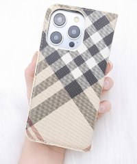 Lace Ladies/レースレディース Lace Ladies チェック柄収納付き2WAYiPhoneケース/505829998