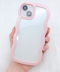 Lace Ladies/レースレディース Lace Ladies パステルカラーウエーブクリアiPhoneカバー/505830039