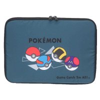 cinemacollection/ポケットモンスター タブレットケース フラットマルチケース モンスターボール 新入学 ポケモン マルヨシ ガジェットポーチ キャラクター グッズ /505842702