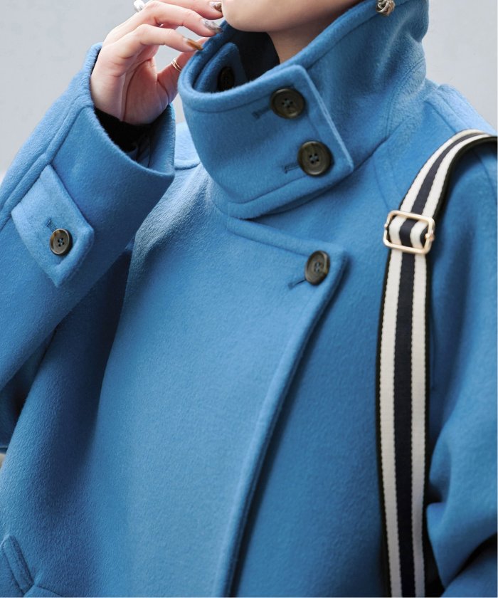 追加》Wビーバーコクーンスタンドカラー(505843655) | ベーセーストック(B.C STOCK) - d fashion 追加》Wビーバーコクーンスタンドカラー(505843655) | ベーセーストック(B.C STOCK) - d fashion