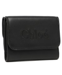 Chloe/クロエ 三つ折り財布 クロエセンス ミニ財布 ブラック レディース CHLOE CHC23AP874I10 001/505843776