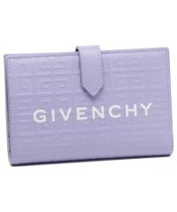 GIVENCHY/ジバンシィ 二つ折り財布 Gカット ミニ財布 ロゴ 4G パープル レディース GIVENCHY BB60K8B1J5 532/505843785