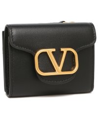 Valentino Garavani/ヴァレンティノ 二つ折り財布 ロコ フレンチ ミニ財布 ブラック レディース VALENTINO GARAVANI 3W2P0Y62 ZXL 0NO/505843818