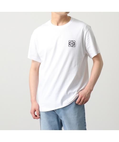 クーポン】LOEWE Tシャツ H526Y22X75 クルーネック アナグラム刺繍 ...