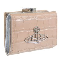 Vivienne Westwood/Vivienne Westwood ヴィヴィアンウエストウッド CROCODILE SMALL FRAME WALLET クロコダイル スモール フレーム ウォ/505844064