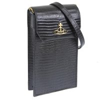 Vivienne Westwood/Vivienne Westwood ヴィヴィアンウエストウッド LIZARD PHONE BAG リザード スマホ 斜めがけ ショルダー バッグ レザー/505844070