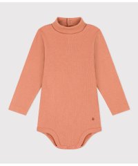 PETIT BATEAU/２ｘ２リブ編みタートルネックボディ/505811832