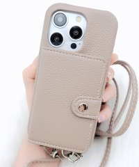 Lace Ladies/レースレディース Lace Ladies カードポケット付き2WAYレザー調iPhoneケース/505830029