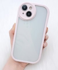 Lace Ladies/レースレディース Lace Ladies カラーフレームクリアソフトiPhoneケース/505836852