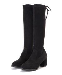 Lace Ladies/レースレディース Lace Ladies バックリボンミドルヒールロングブーツ/505836884