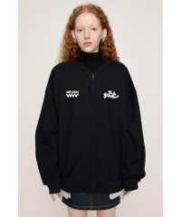 SLY/W FRONT LOGO ZIP UP スウェット/505844782