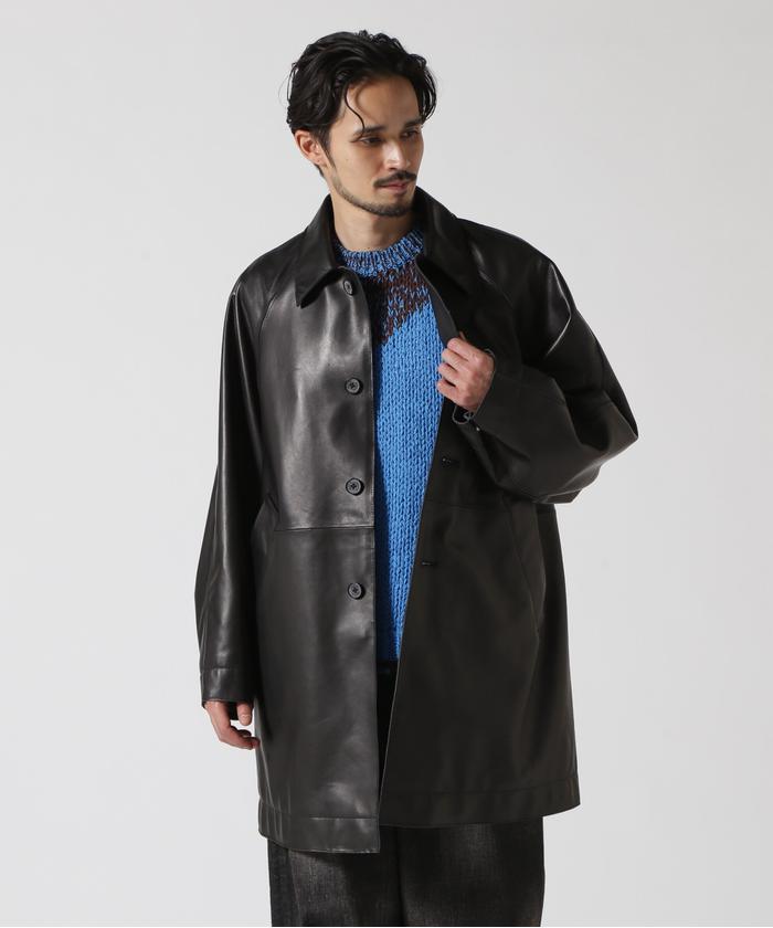 YOKE/ヨーク/LEATHER CUT OFF HALF COAT(505844903) | ガーデン YOKE/ヨーク/LEATHER CUT OFF HALF COAT(505844903) | ガーデン