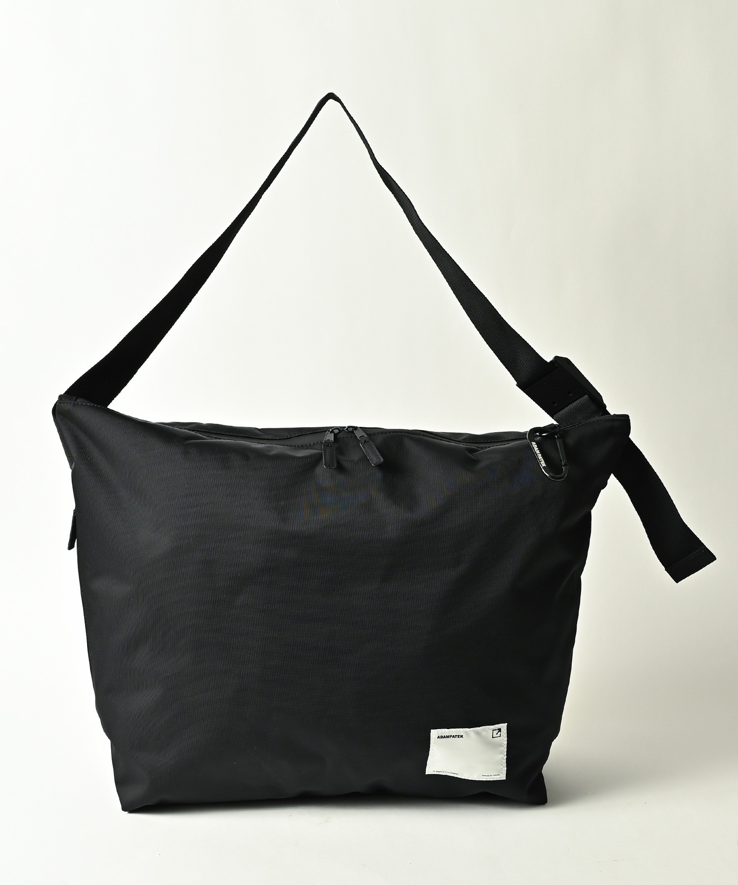 Km】【ADAMPATEK】water repellent nylon shoulder big bag/撥水