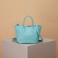 TOPKAPI TREASURE/【ドラマ着用】トプカピ TOPKAPI シュリンクレザー メッシュハンドル ショルダー付き ミニ トート バッグ/505845026