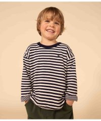 PETIT BATEAU/チュビックボーダー長袖Ｔシャツ/505845192